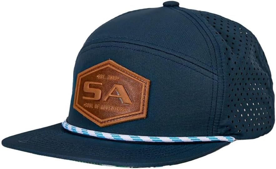 S A New Company Flatbill Performance Snapback Hat | Water-Resistant Baseball Cap for Men & Women 2 S A New Company Flatbill Performance Snapback Hat | Water-Resistant Baseball Cap for Men & Women - Image 2