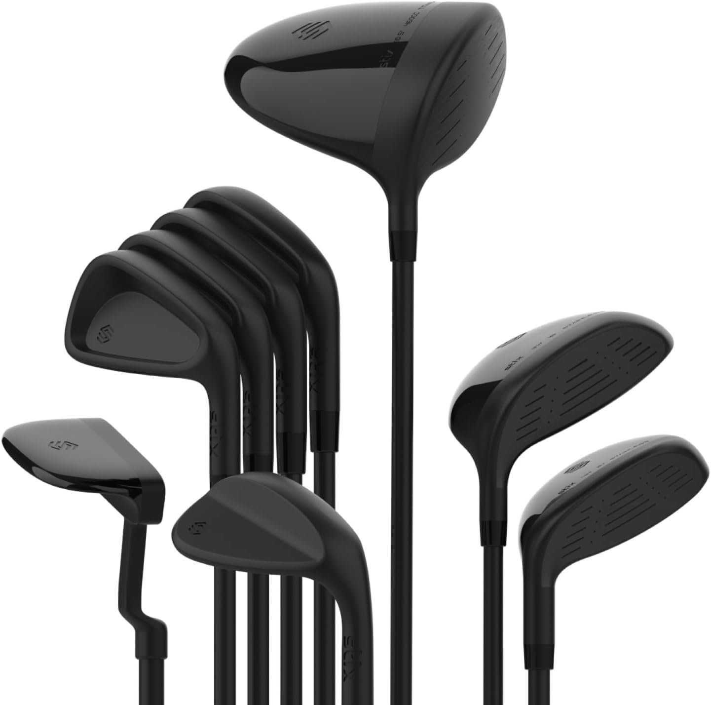 Stix Golf Club Set - Unisex - Black - 9 Set Clubs - Graphite Shafts - Premium Materials, Modern Design, Quality 1 Stix Golf Club Set - Unisex - Black - 9 Set Clubs - Graphite Shafts - Premium Materials, Modern Design, Quality