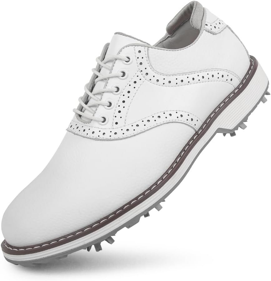 THESTRON Men Golf Shoes Waterproof Professional Golf Footwears Spikes Spikeless Golf Walking Sneakers Turf Sports Golf Training Sneakers for Men 1 THESTRON Men Golf Shoes Waterproof Professional Golf Footwears Spikes Spikeless Golf Walking Sneakers Turf Sports Golf Training Sneakers for Men