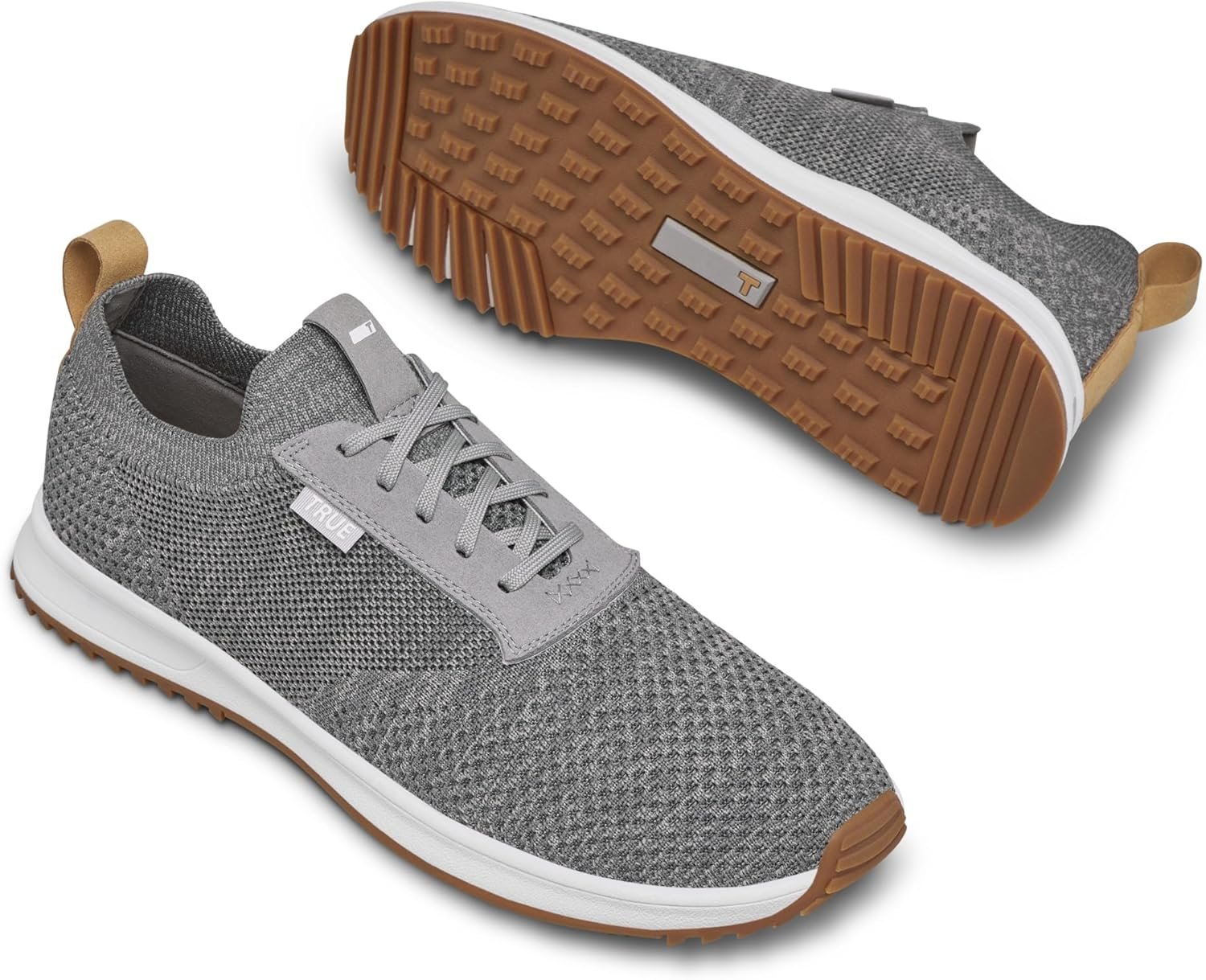 TRUE Linkswear All Day Knit II Men's Golf Shoe, Breathable, Lightweight - Comfort On and Off The Golf Course 2 TRUE Linkswear All Day Knit II Men's Golf Shoe, Breathable, Lightweight - Comfort On and Off The Golf Course - Image 2