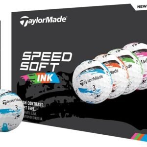 TaylorMade Golf Speed Soft Ink Golf Balls