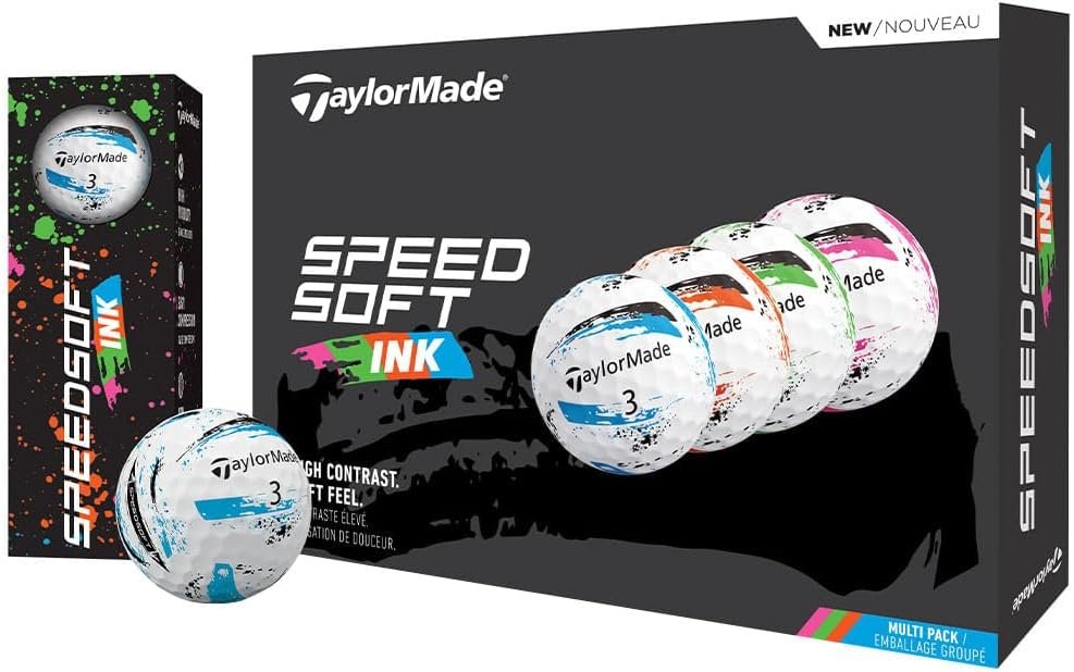 TaylorMade Golf Speed Soft Ink Golf Balls 1 TaylorMade Golf Speed Soft Ink Golf Balls