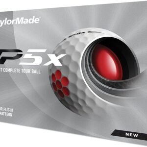 TaylorMade TP5 & TP5x Golf Balls (White, Yellow, Pix)
