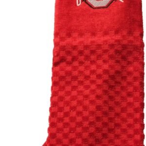Team Golf NCAA Embroidered Golf Towel, Checkered Scrubber Design, Embroidered Logo