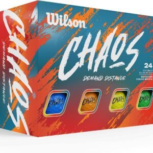 WILSON 2024 Chaos Golf Balls - 24 Balls