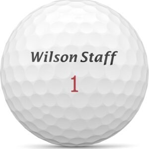 WILSON Staff Zip Golf Balls (Pack of 24)