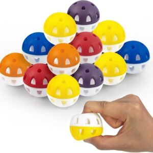 Wear-Resistant Practice Golf Balls (20 Pack), High Visibility for Easy Tracking, Limited-Flight, Golf Balls Design, Indoor & Outdoor
