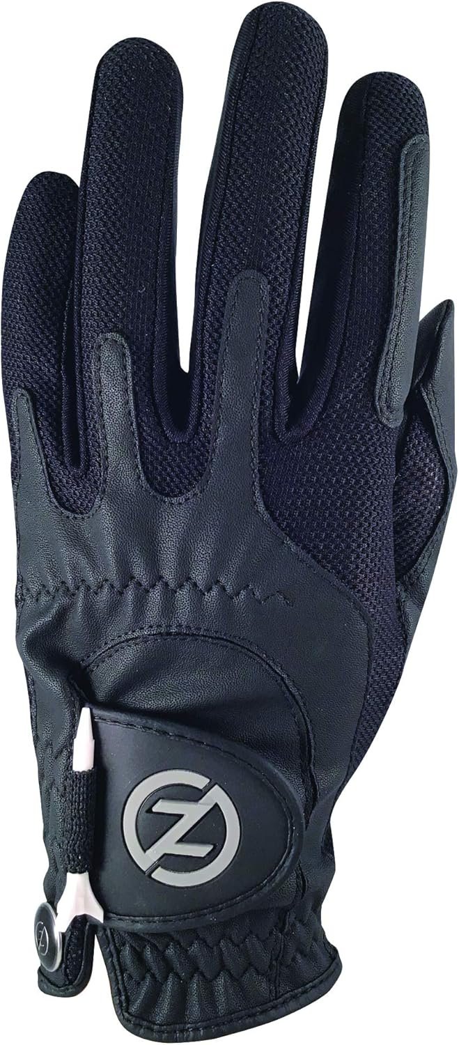 Zero Friction Men's Compression-Fit Synthetic Golf Glove, Universal Fit One Size 2 Zero Friction Men's Compression-Fit Synthetic Golf Glove, Universal Fit One Size - Image 2